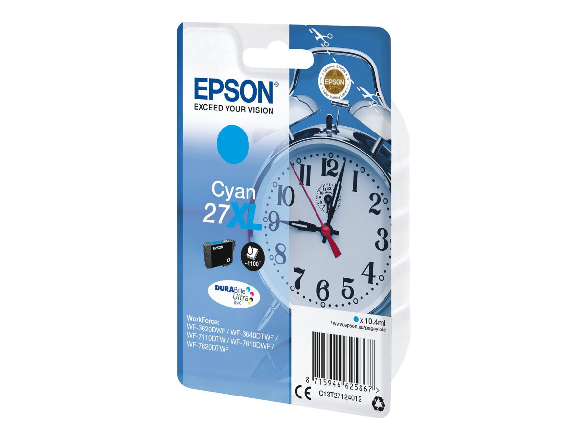 BildeBlekk Epson T2712 C13T27124012 Cyan