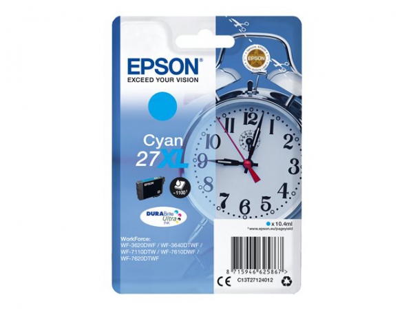 Blekk Epson T2712 C13T27124012 Cyan