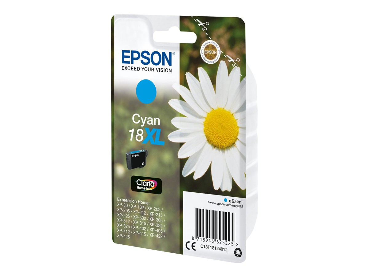 BildeBlekk Epson 18Xl C13T18124022 Blå