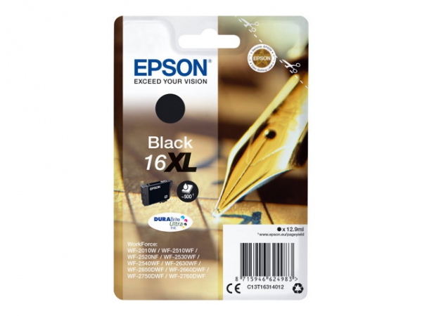 EPSON Ink C13T16314012 16XL Black Crossword