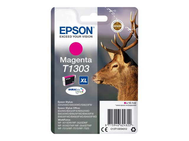 BildeEPSON Ink C13T13034012 T1303 Magenta Stag