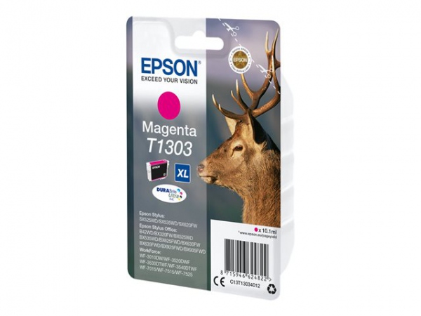 EPSON Ink C13T13034012 T1303 Magenta Stag