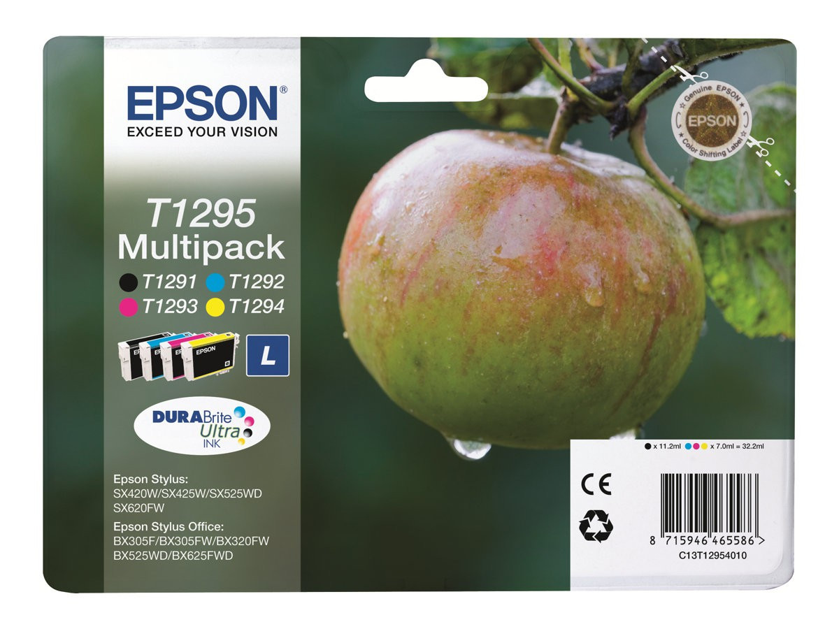 BildeEPSON Ink C13T12954012 T1295 Multipack Apple