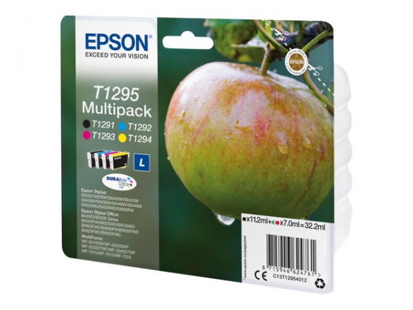 EPSON Ink C13T12954012 T1295 Multipack Apple