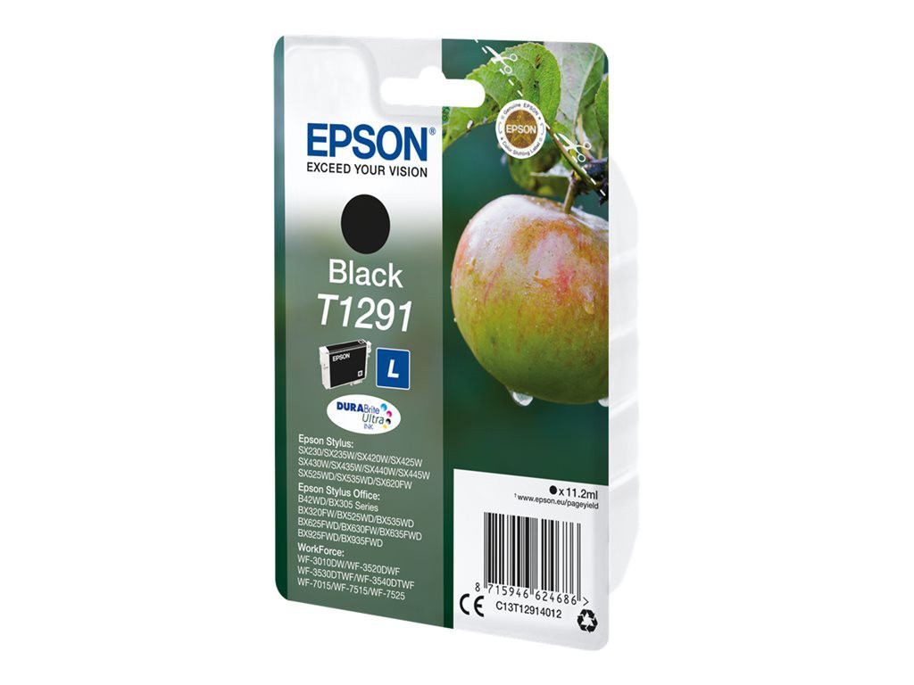 BildeEPSON Ink C13T12914012 T1291 Black Apple