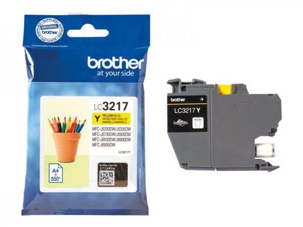 BROTHER Ink LC3217Y LC-3217 Yellow