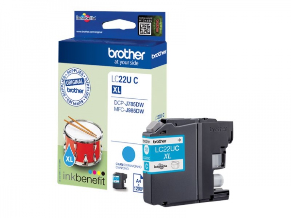 Blekk Brother Lc22Uc Cyan