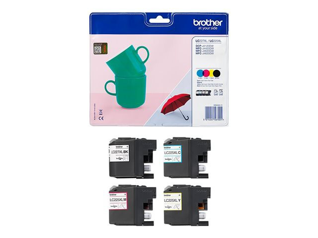 BildeBlekk Brother Lc227Xlvalbpdr Hc (4 stk)
