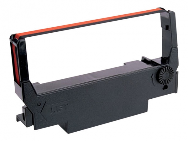 Fargebånd Epson Erc38Br Sort/Rød