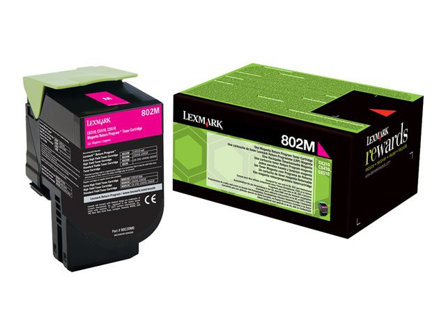 BildeToner Lexmark 80C20M0 Return Magenta
