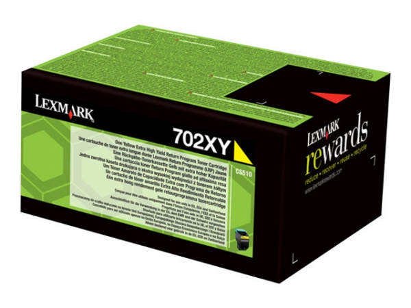 Toner Lexmark 70C2Xy0 4K Gul