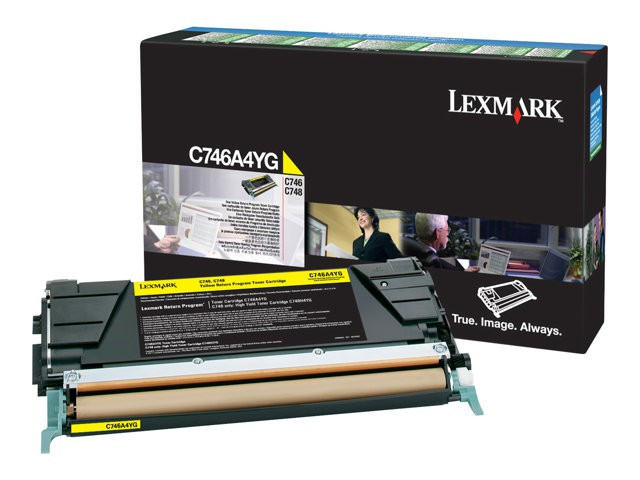 BildeToner Lexmark C746A1Yg 7K Gul