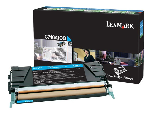 BildeToner Lexmark C746A1Cg 7K Blå