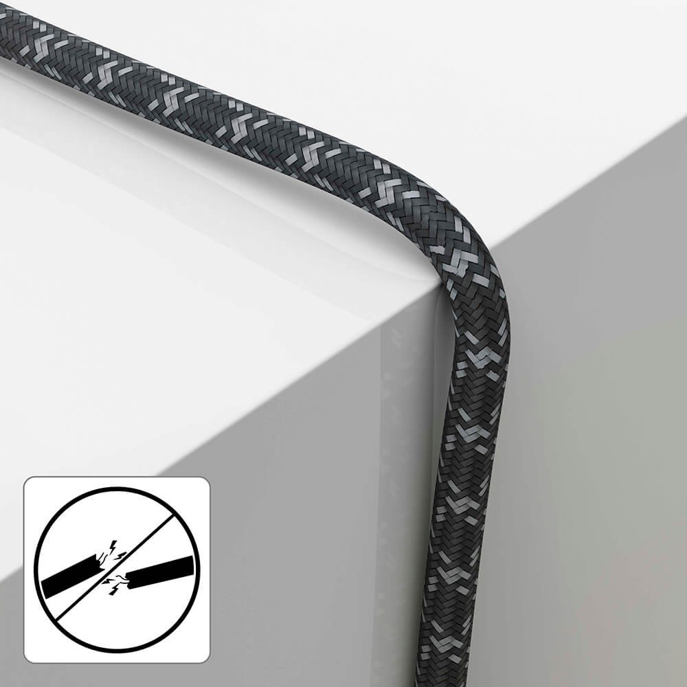 HAMA Antenna Cable SAT 120dB F-F Black/Grey 5.0m