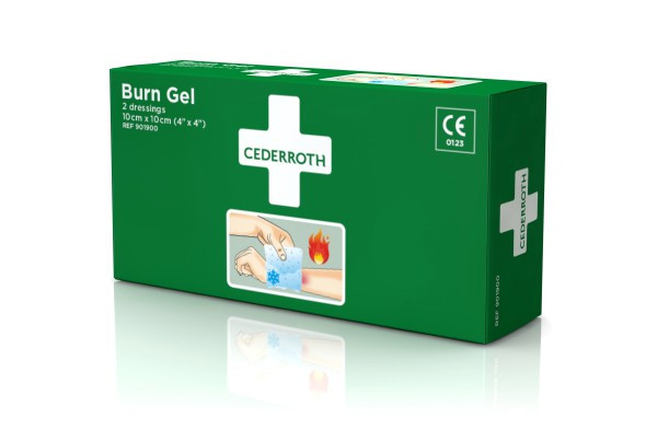 BildeBranngelè Cederroth Kompress (2 stk)