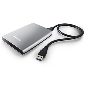 BildeHarddisk Verbatim 2.5" Usb 3.0 1Tb Sølv