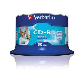 BildeCd-R Verbatim 700Mb 52X Spindel (50 stk)
