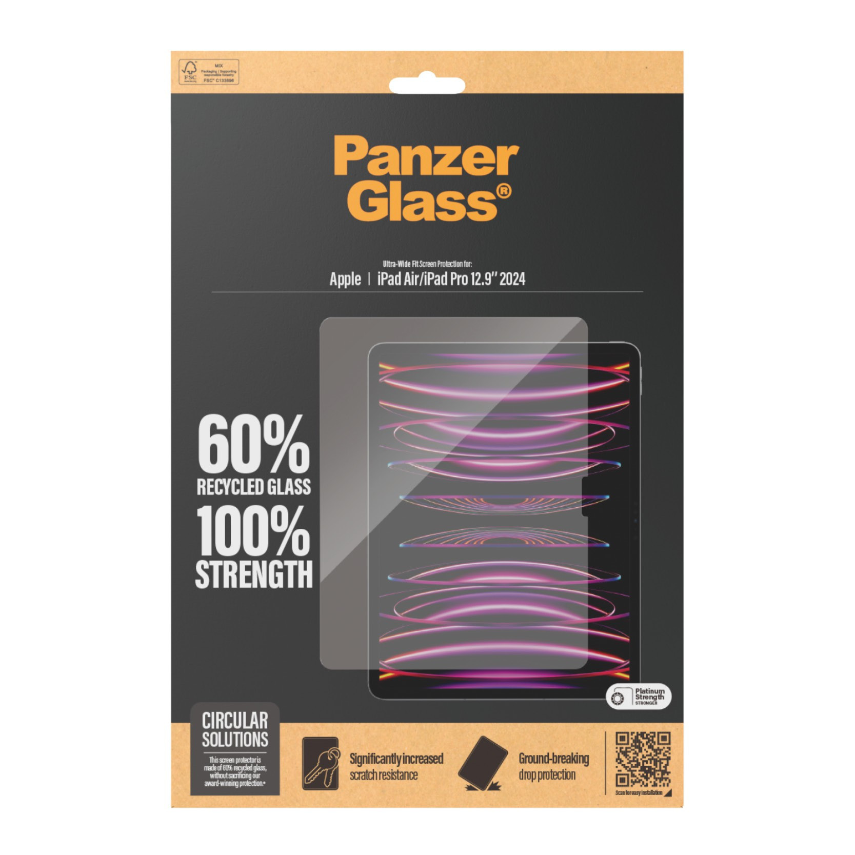 PanzerGlass iPad Air 12.9" 2024 iPad Pro 12.9" 2024 Ultra-Wi