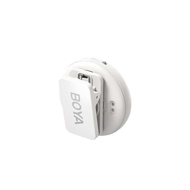 BOYA Wireless 2.4GHz Microphone x2 Omic-D Lightning White