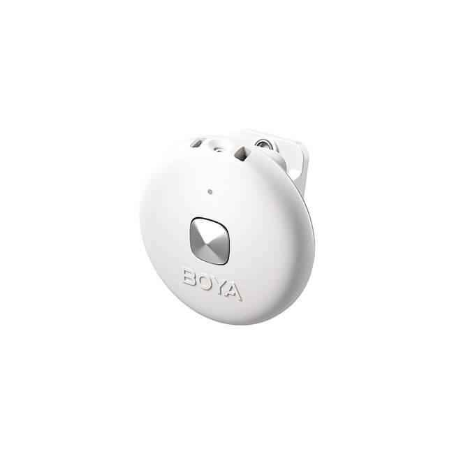 BOYA Wireless 2.4GHz Microphone x2 Omic-D Lightning White