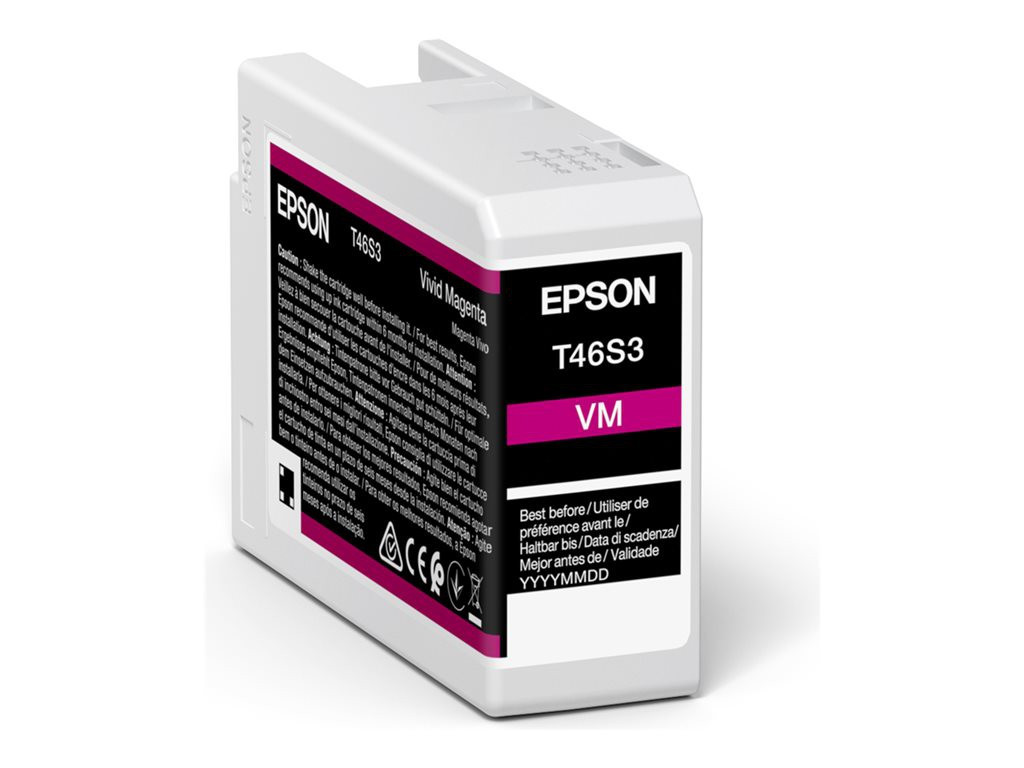 BildeEPSON Ink UltraChrome PRO T46S30N Vivid Magenta 25ml