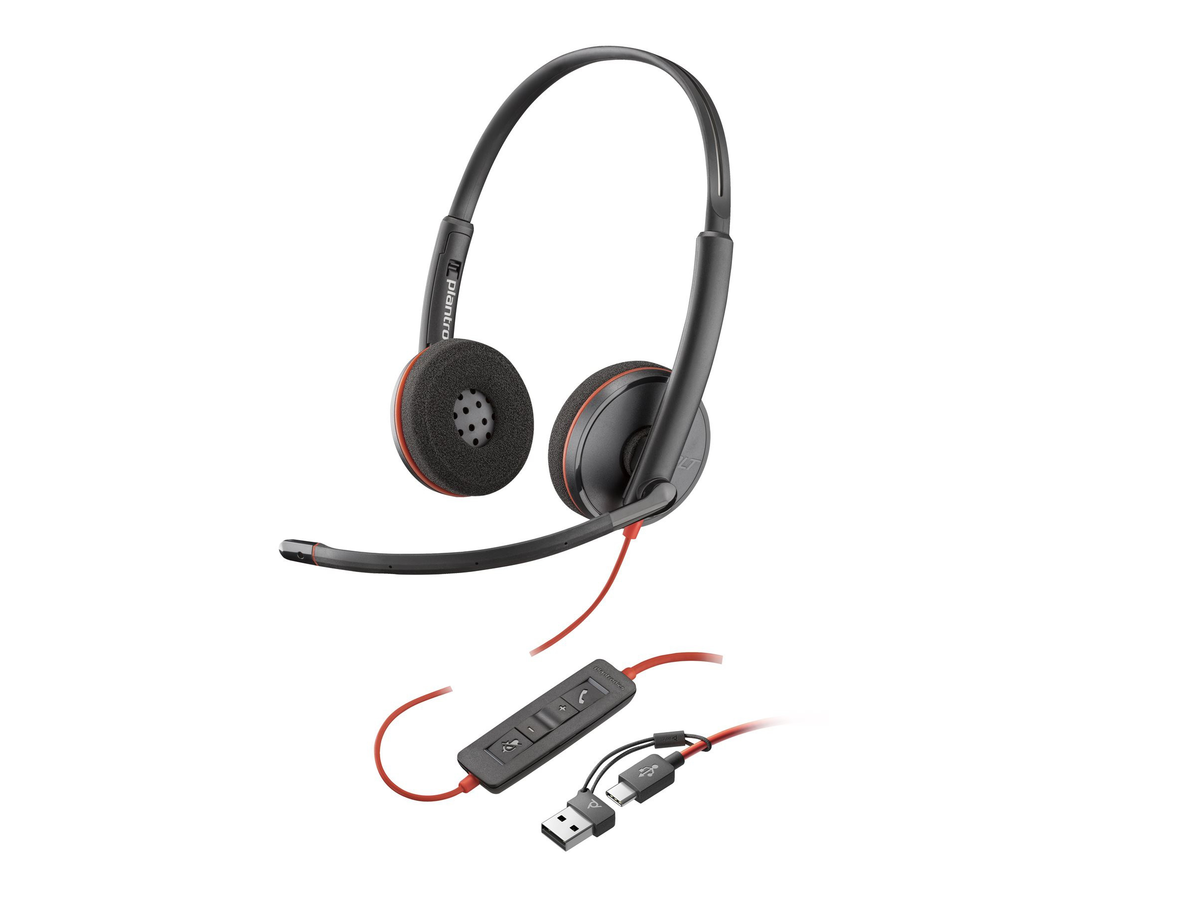 BildeHP Poly BW 3220 Stereo USB-C HS +USB-C/A