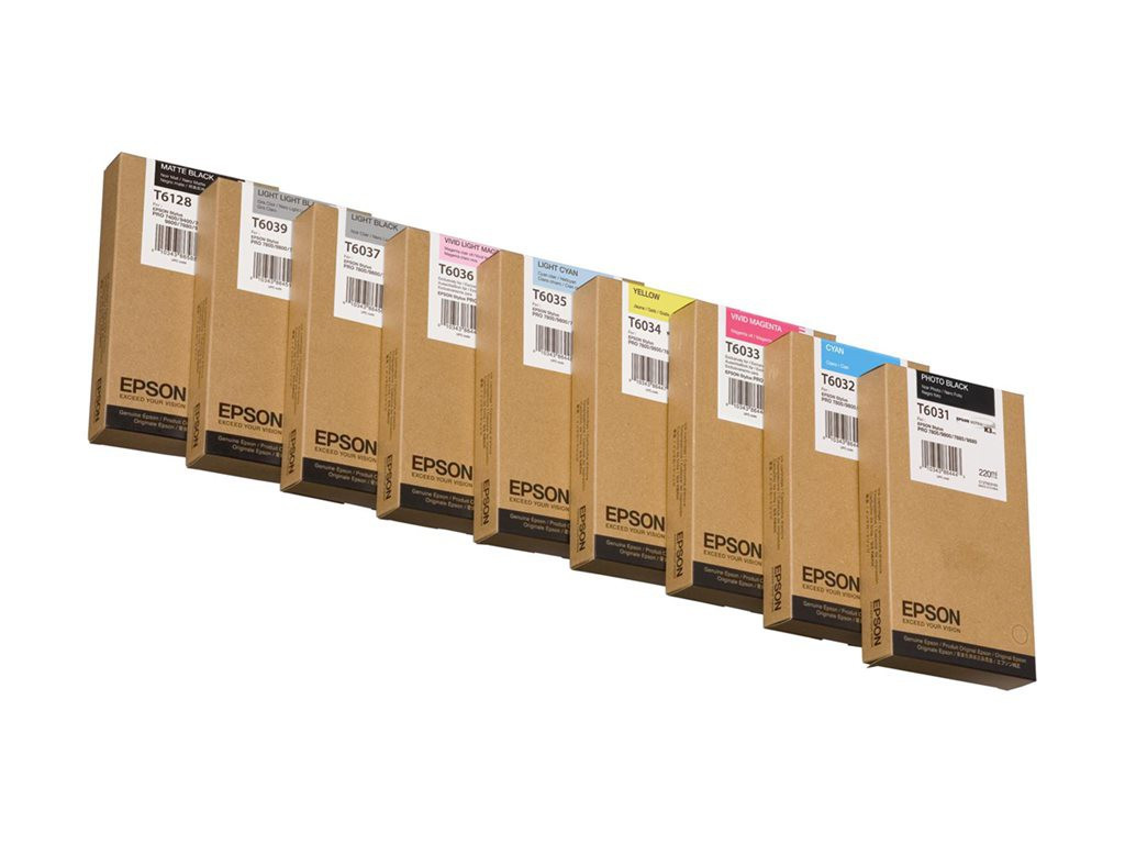 EPSON Ink UltraChrome T61280N Matte Black 220ml