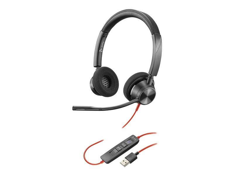 BildeHP Poly Blackwire 3325 USB-A Headset