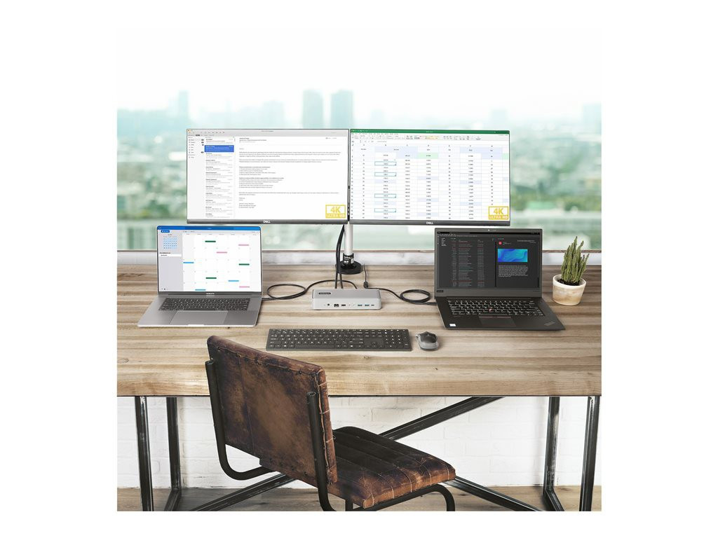 STARTECH USB-C KVM Docking Station