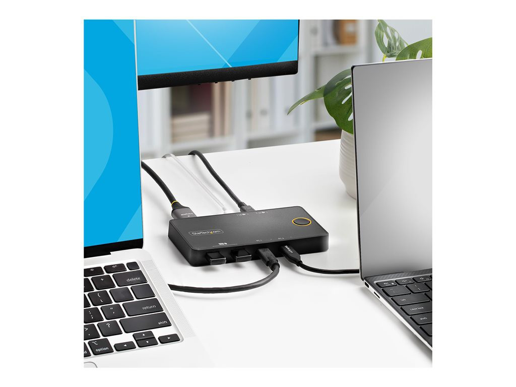 STARTECH USB-C KVM Switch 4K 60Hz