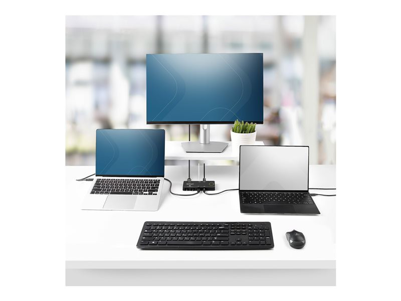 STARTECH USB-C KVM Switch 4K 60Hz
