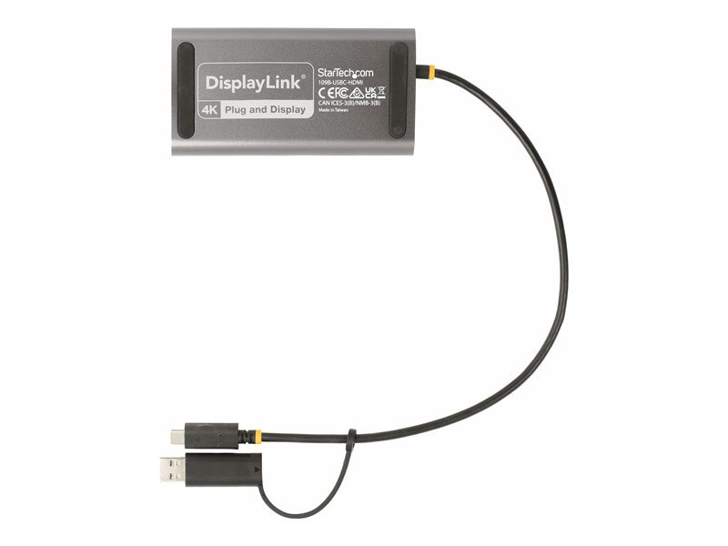 STARTECH USB-C to Dual-HDMI Adapter