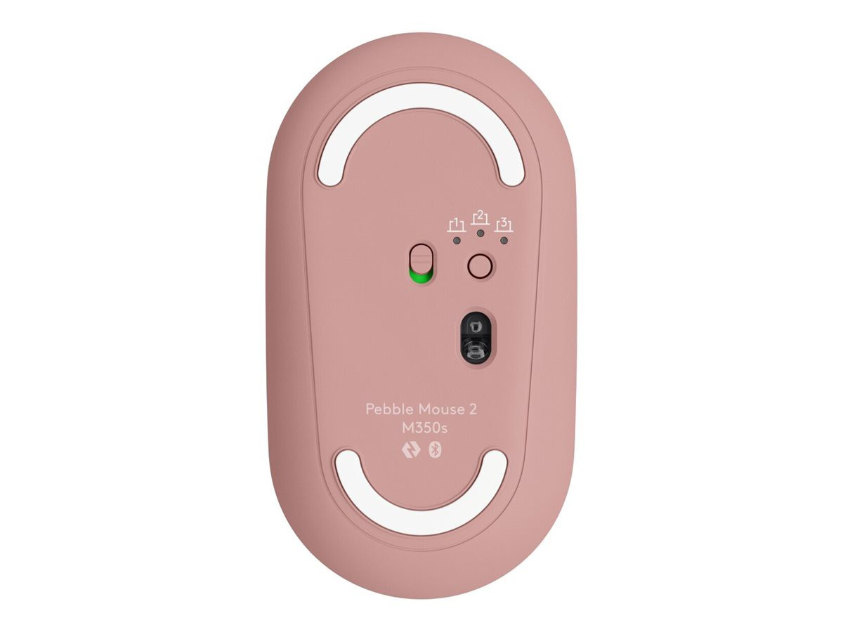Pebble Mouse 2 M350s Wireless, Tonal Rose