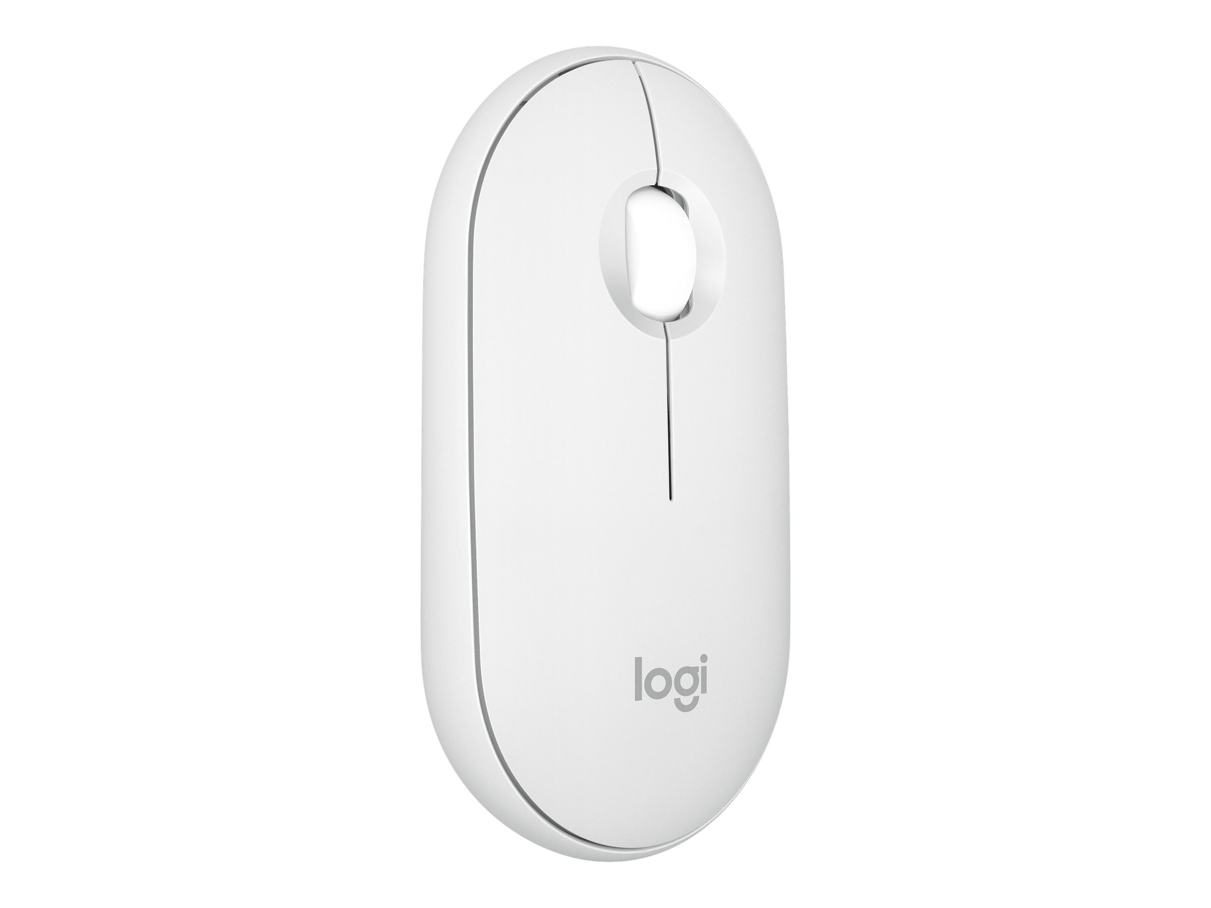 Pebble Mouse 2 M350s Wireless, Tonal White