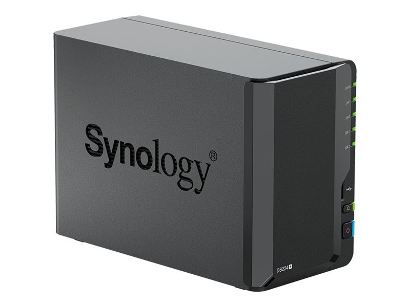 BildeSYNOLOGY DS224+ 2-Bay NAS RTD1619B 2GB