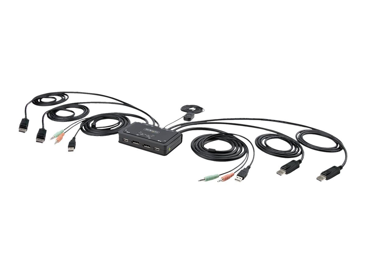 STARTECH 2-Port Dual Monitor KVM Switch