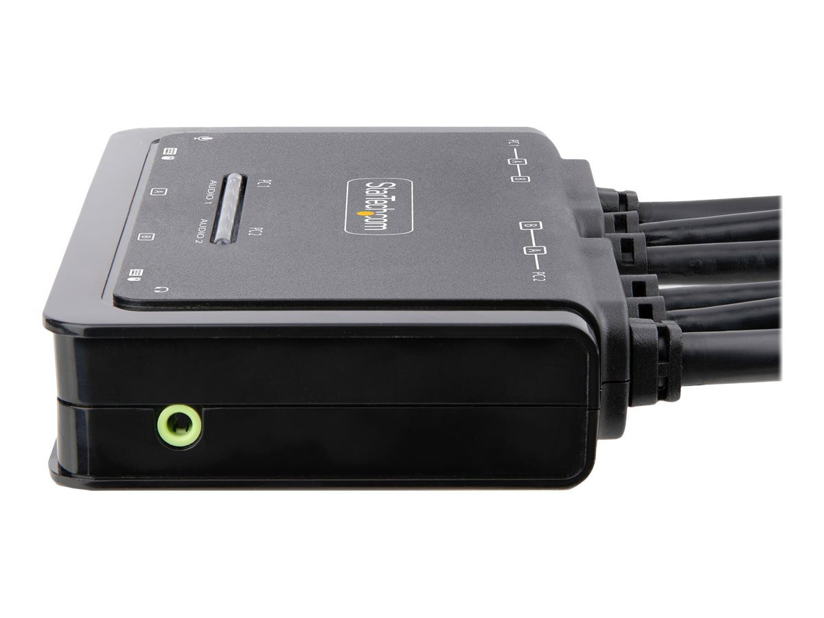 STARTECH 2-Port Dual Monitor KVM Switch