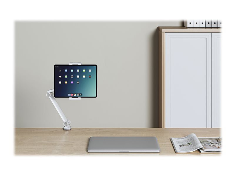 NEOMOUNTS Tablet Desk Clamp White