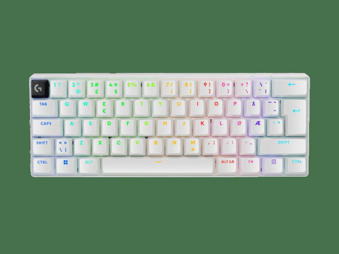 PROX60 LIGHTSPEED Wireless GamingKeyb(Tactile) White(Nordic)