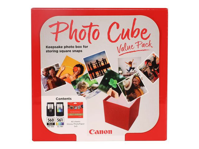BildePG-560 /CL-561 /PP-201 photo cube value pack
