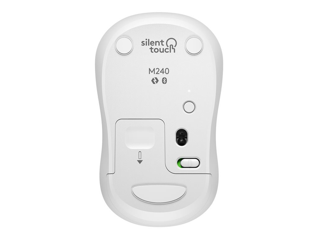 M240 Silent Bluetooth Mouse, Off-white