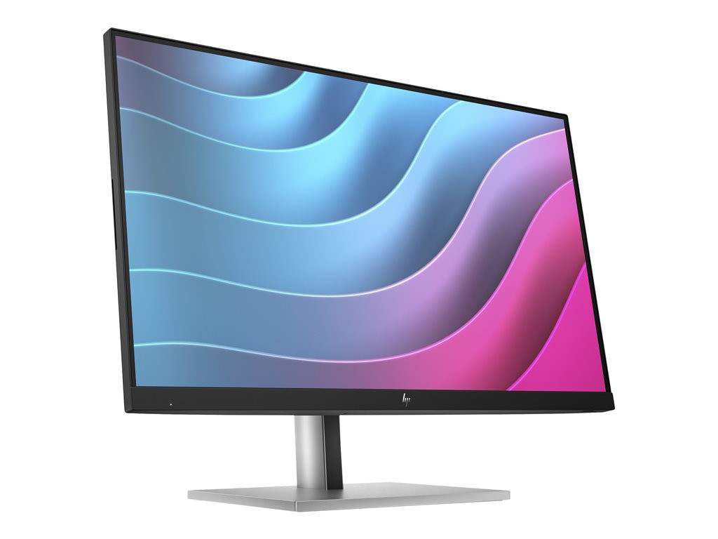 24'' HP Monitor E24 G5 FHD, Black/Silver