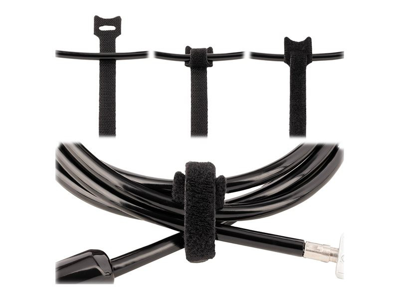 STARTECH Hook and Loop Cable Ties 50pk