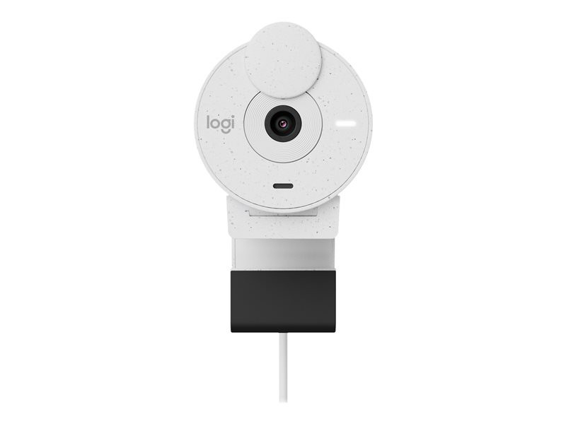 Logitech Brio 300 Full HD webcam, Off-white