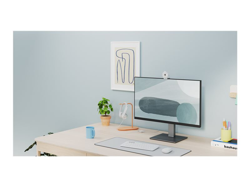Logitech Brio 300 Full HD webcam, Off-white
