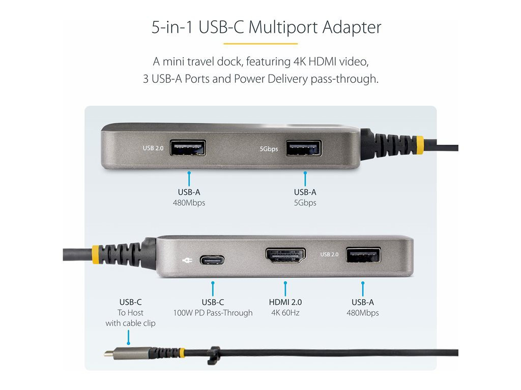 STARTECH USB-C Multiport Adapter HDMI