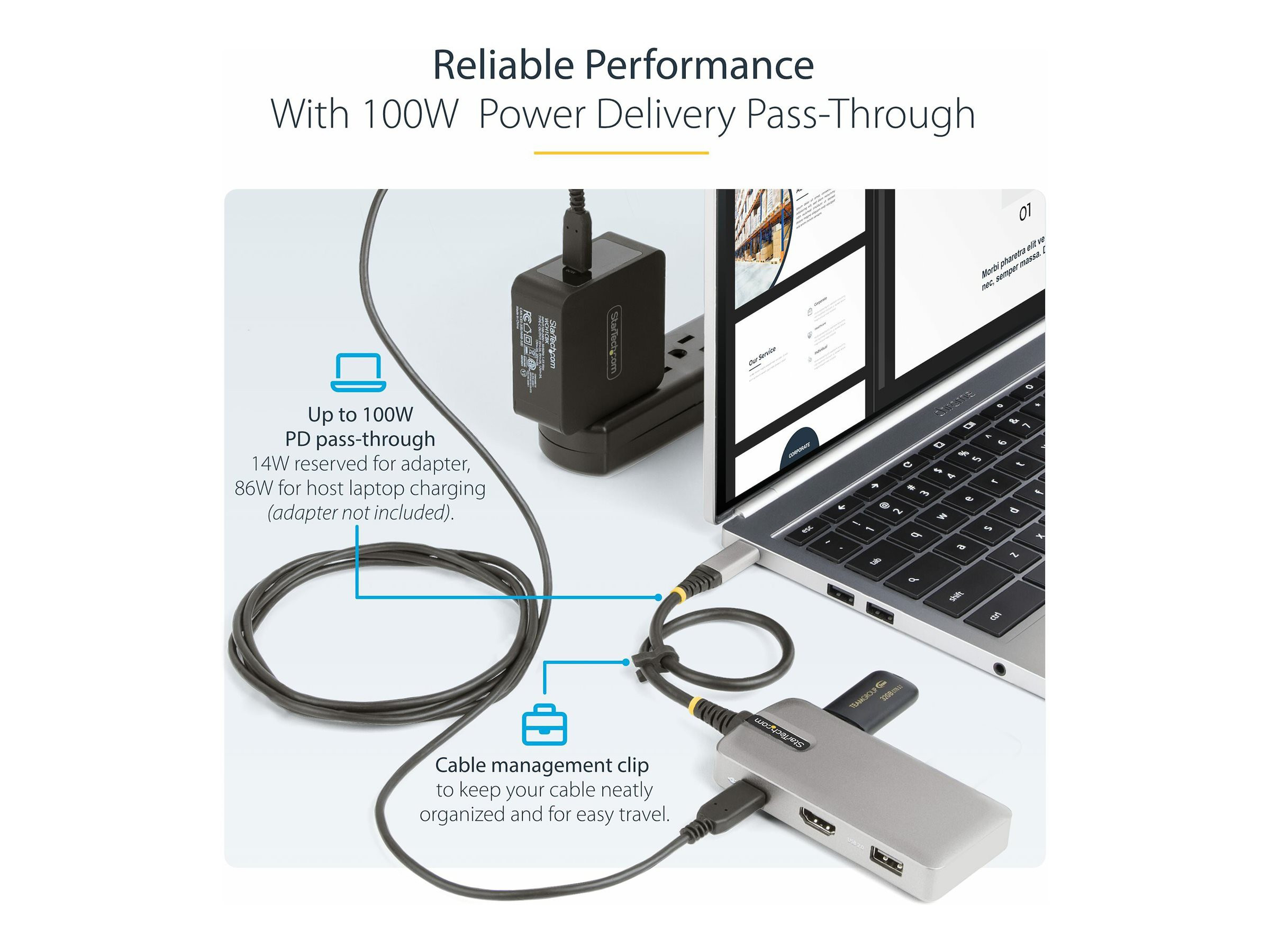 STARTECH USB-C Multiport Adapter HDMI