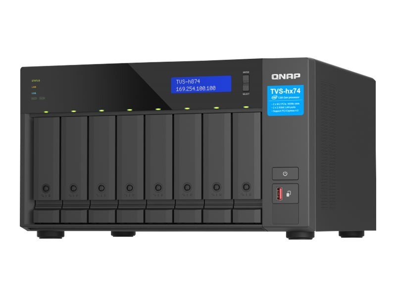 BildeQNAP TVS-H874-I5-32G QuTS NAS i5-12400
