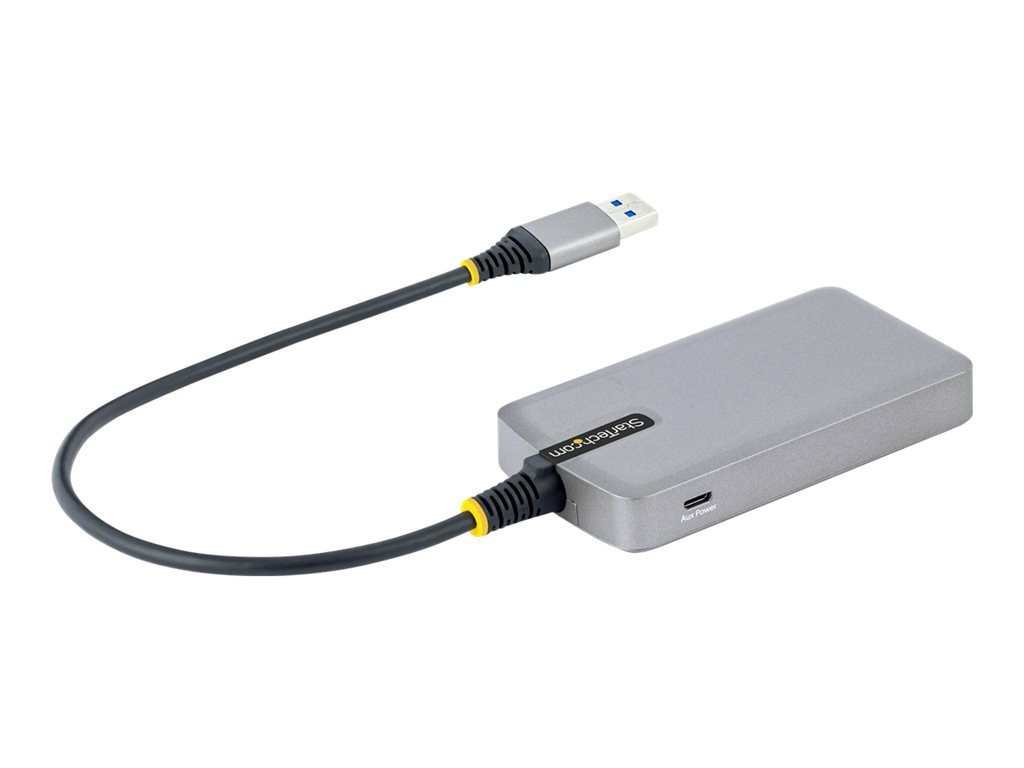 STARTECH 3-Port USB Hub w/ GbE Adapter