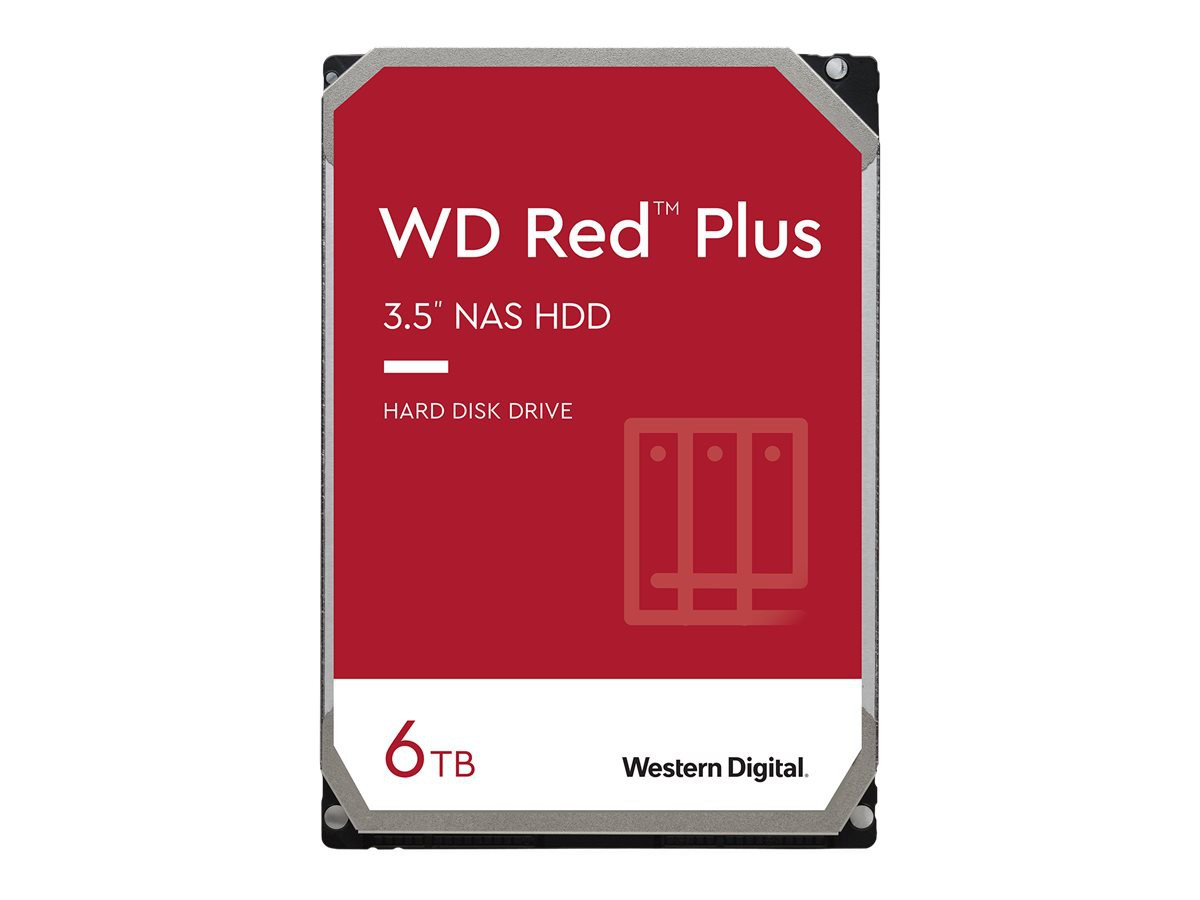 BildeWD Red Plus 6TB SATA 6Gb/s 3.5inch HDD